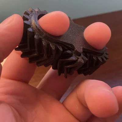 Đồ chơi Fidget Bánh răng xoắn Print-in-Place - Bài kiểm tra Torture Test