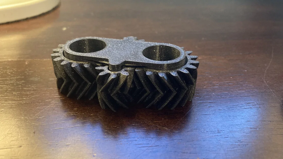 Đồ chơi Fidget Bánh răng xoắn Print-in-Place - Bài kiểm tra Torture Test - Image 3