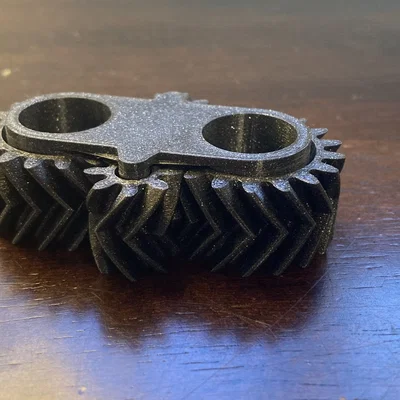 Đồ chơi Fidget Bánh răng xoắn Print-in-Place - Bài kiểm tra Torture Test