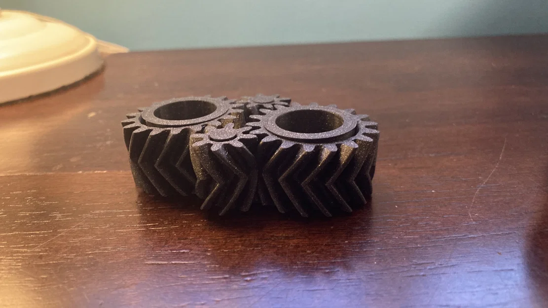 Đồ chơi Fidget Bánh răng xoắn Print-in-Place - Bài kiểm tra Torture Test - Image 5