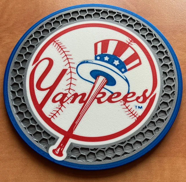 Bộ đế lót ly NY Yankees - Image 1