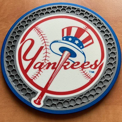 Bộ đế lót ly NY Yankees
