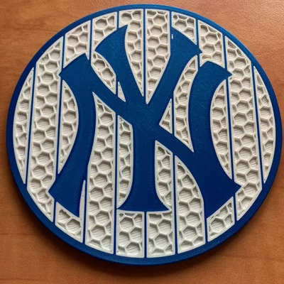 Bộ đế lót ly NY Yankees