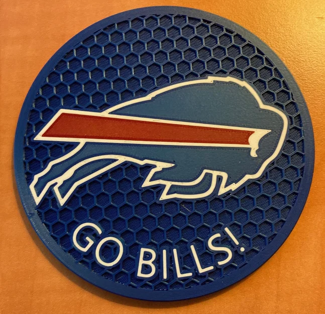 Bộ lót ly Buffalo Bills - Image 1