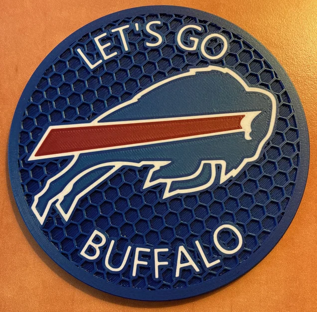 Bộ lót ly Buffalo Bills - Image 3
