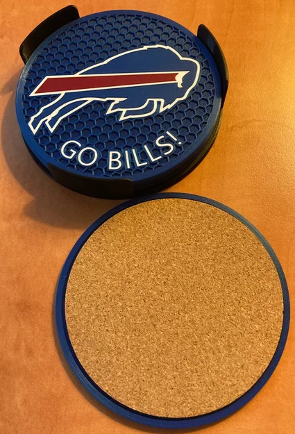 Bộ lót ly Buffalo Bills - Image 5