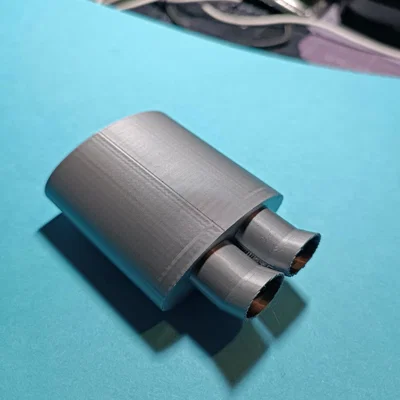 Ống xả ô tô tỷ lệ 1:10