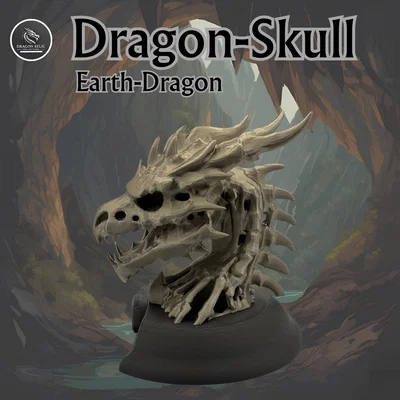 Mô hình Hộp sọ Rồng (Dragon Skull / EarthDragon)