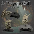 Mô hình Hộp sọ Rồng (Dragon Skull / EarthDragon) - Thumbnail 3