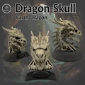 Mô hình Hộp sọ Rồng (Dragon Skull / EarthDragon) - Thumbnail 5
