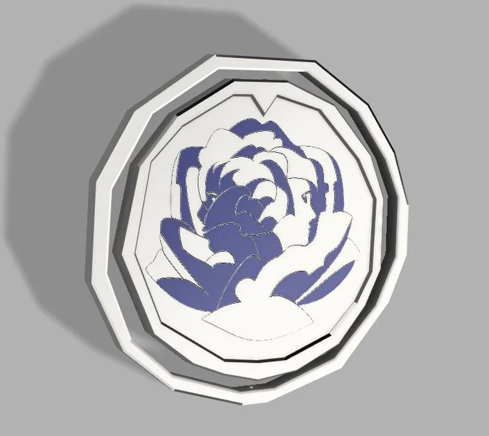 Dây chuyền mặt hoa hồng Ekko Powder - Arcane League of Legends - CHỈ DÀNH CHO MSLA - Image 2