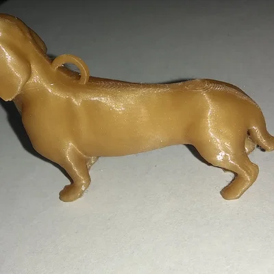 Chú chó Dachshund (Xúc xích) - Mô hình móc khóa