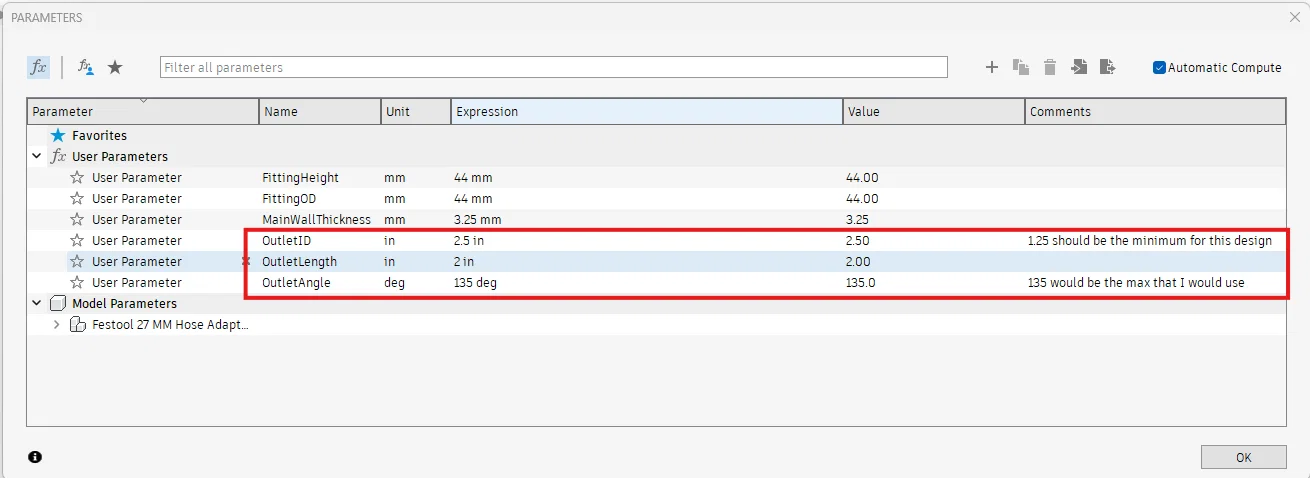 Bộ chuyển đổi ống hút bụi Festool D27 (Parametric Adapter) - Image 1