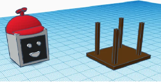 Mô hình Mr. Computer Sprunki độc đáo - File in 3D trang trí - Image 1
