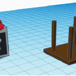 Mô hình Mr. Computer Sprunki độc đáo - File in 3D trang trí