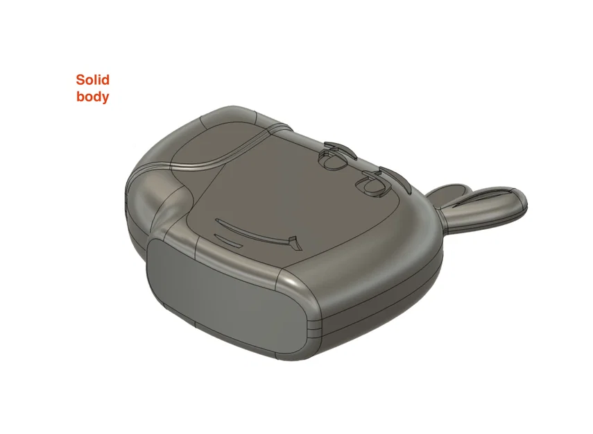 Ốp lưng Chill Guy cho Airpods Pro Gen 2 (kèm file solid body tùy chỉnh) - Image 3