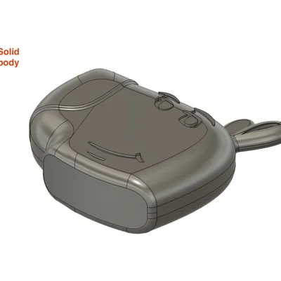 Ốp lưng Chill Guy cho Airpods Pro Gen 2 (kèm file solid body tùy chỉnh)