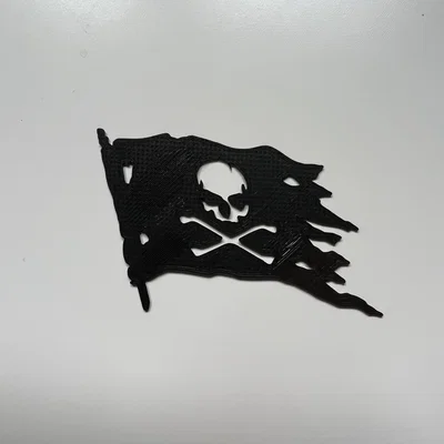 Mô hình trang trí tường Pirate Flag Wall Art ấn tượng