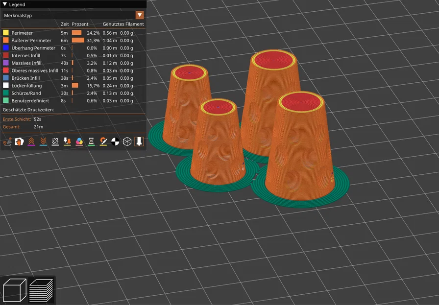 Bộ phụ kiện trang sức in 3D Dubbeglas (Hoa tai & Dây chuyền) - Image 3