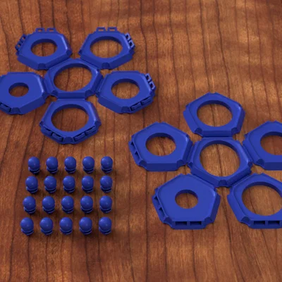 Khối Dodecahedron La Mã 1.0 - In Gập Phẳng