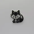 Móc khóa hình chú cáo (Cute Geometric Fox Keychain) dễ thương - Thumbnail 1