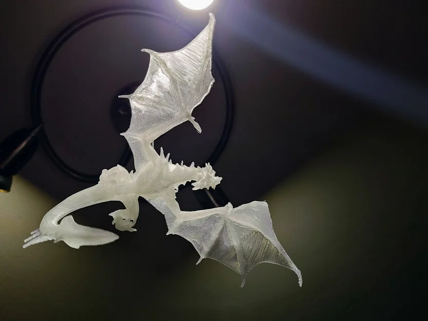 Mô hình rồng bay Impossible Dragon - Tác phẩm trang trí 3D ấn tượng - Image 1