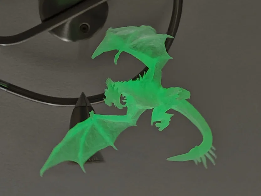 Mô hình rồng bay Impossible Dragon - Tác phẩm trang trí 3D ấn tượng - Image 2