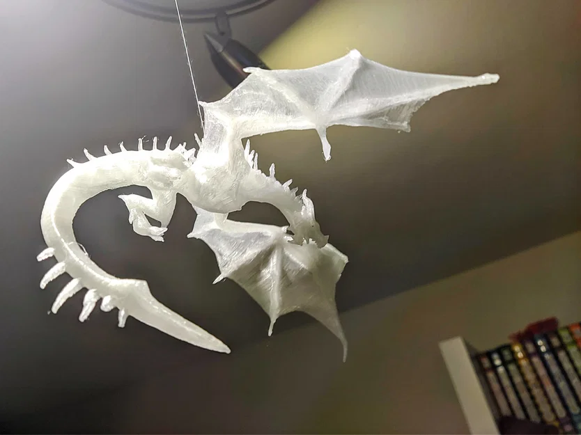 Mô hình rồng bay Impossible Dragon - Tác phẩm trang trí 3D ấn tượng - Image 3
