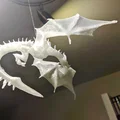 Mô hình rồng bay Impossible Dragon - Tác phẩm trang trí 3D ấn tượng - Thumbnail 3