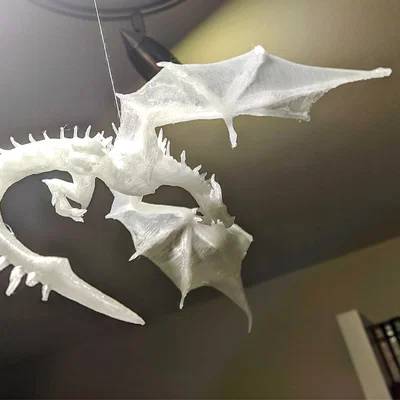 Mô hình rồng bay Impossible Dragon - Tác phẩm trang trí 3D ấn tượng