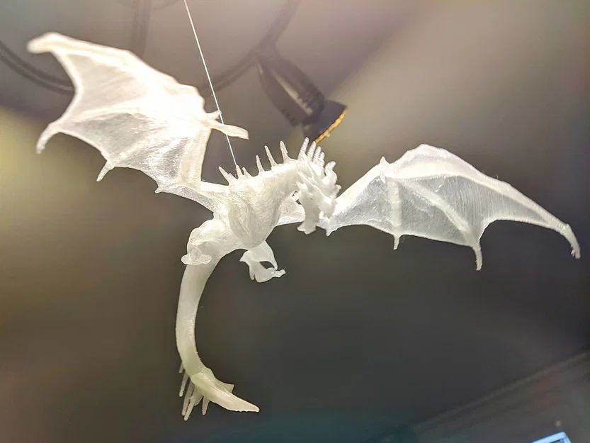 Mô hình rồng bay Impossible Dragon - Tác phẩm trang trí 3D ấn tượng - Image 4