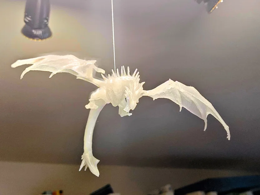 Mô hình rồng bay Impossible Dragon - Tác phẩm trang trí 3D ấn tượng - Image 5