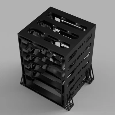 Giá đỡ ổ cứng HDD gắn ngoài V1, V2 và V3 (Không cần support, in cực nhanh)