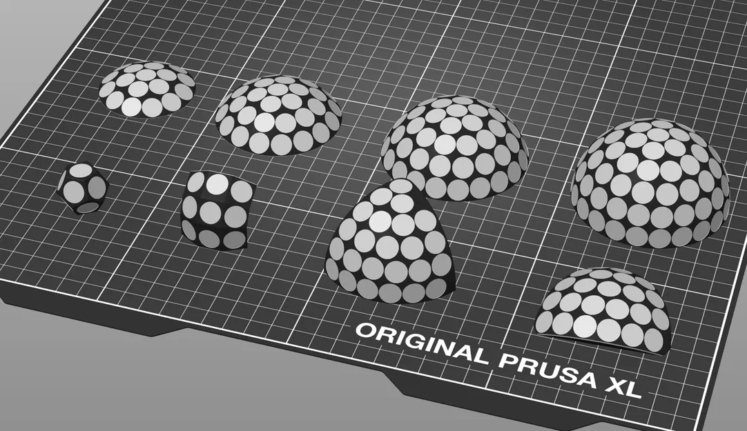 Bộ Scan Dice từ tính đa dạng cho miếng phản quang 10mm - Image 1