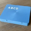 Bộ bảng chữ cái cho bé kèm hộp lưu trữ - Thumbnail 3