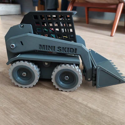 MINI SKIDI / BOBÍK V1 - Xe xúc đào RC