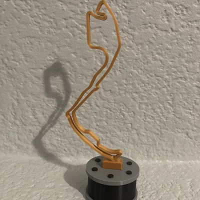 Mô hình cúp F1 Monaco GP