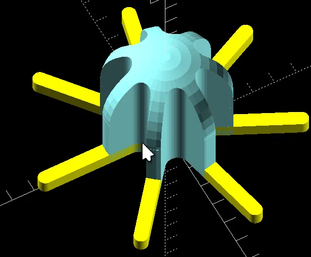 Giá đỡ úp ngược chai lọ đa năng 3D (Parametric Bottle Rack) - Image 3