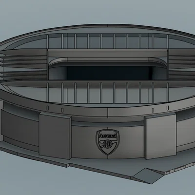 Mô hình Sân vận động Emirates - FC Arsenal