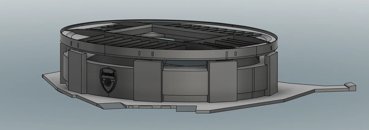 Mô hình Sân vận động Emirates - FC Arsenal - Image 10