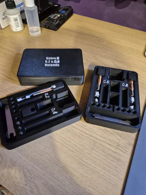 Hộp lưu trữ Hotend 0.2-0.8 cho máy in Kobra 3 tiện lợi - Image 1