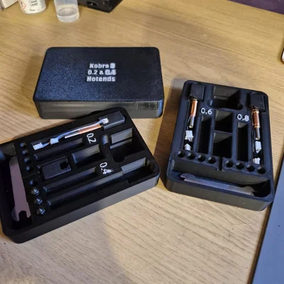 Hộp lưu trữ Hotend 0.2-0.8 cho máy in Kobra 3 tiện lợi