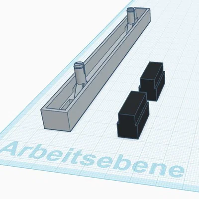 Chân đế thay thế cho máy thu âm Revox A77