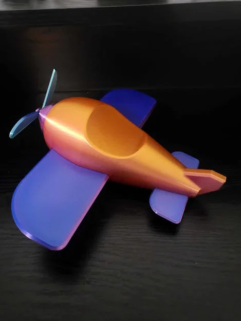 Máy bay đồ chơi - Mô hình in 3D lắp ráp đơn giản - Image 2