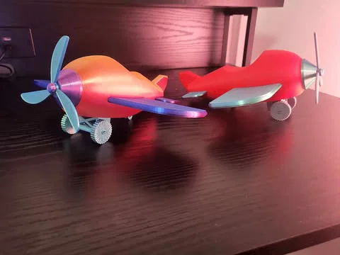 Máy bay đồ chơi - Mô hình in 3D lắp ráp đơn giản - Image 6