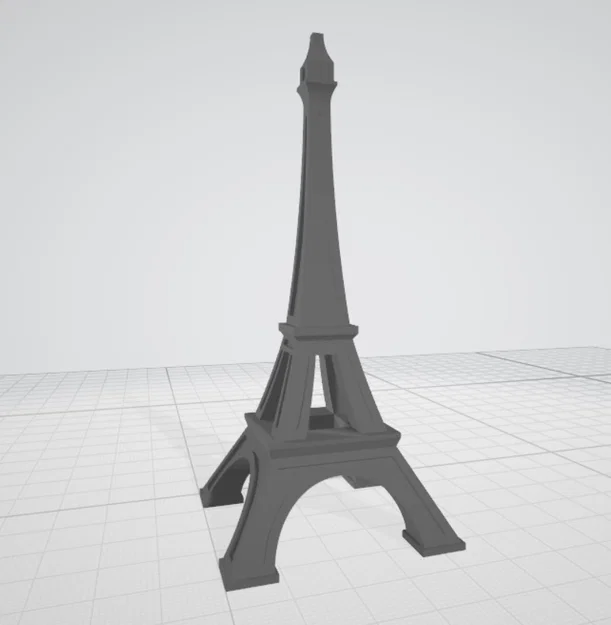 Mô hình 3D tháp Eiffel trang trí bàn làm việc cực đẹp - Image 1