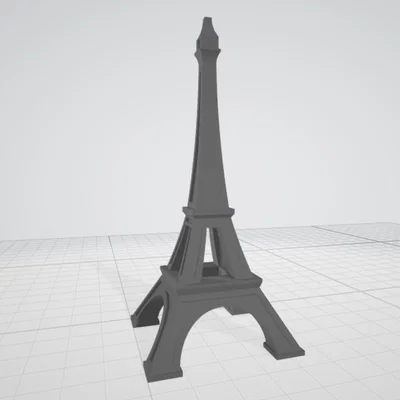 Mô hình 3D tháp Eiffel trang trí bàn làm việc cực đẹp
