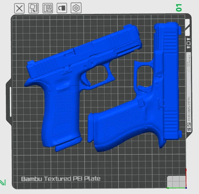 Mô hình súng Glock 3D treo tường trang trí cực chất - Image 1