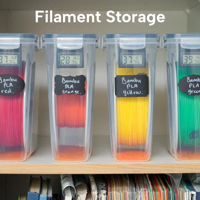 Hộp Đựng Filament Có Tích Hợp Đo Độ Ẩm