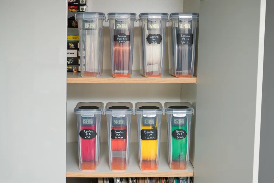 Hộp Đựng Filament Có Tích Hợp Đo Độ Ẩm - Image 2